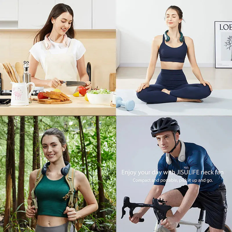 Portable handsfree Neck Fan