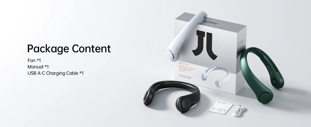 Portable handsfree Neck Fan